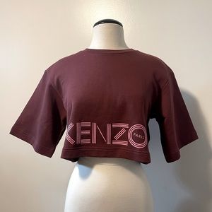KENZO Sport Cropped Cotton Sweater